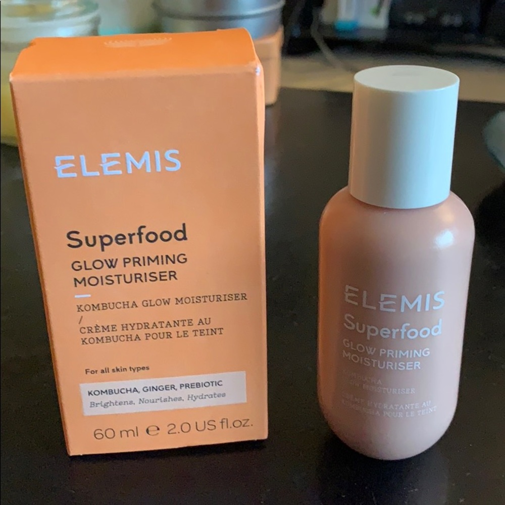 NEW Superfood Glow Priming Moisturizer from ELEMIS